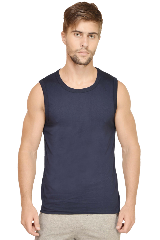 Men's Round Neck Sleeveless